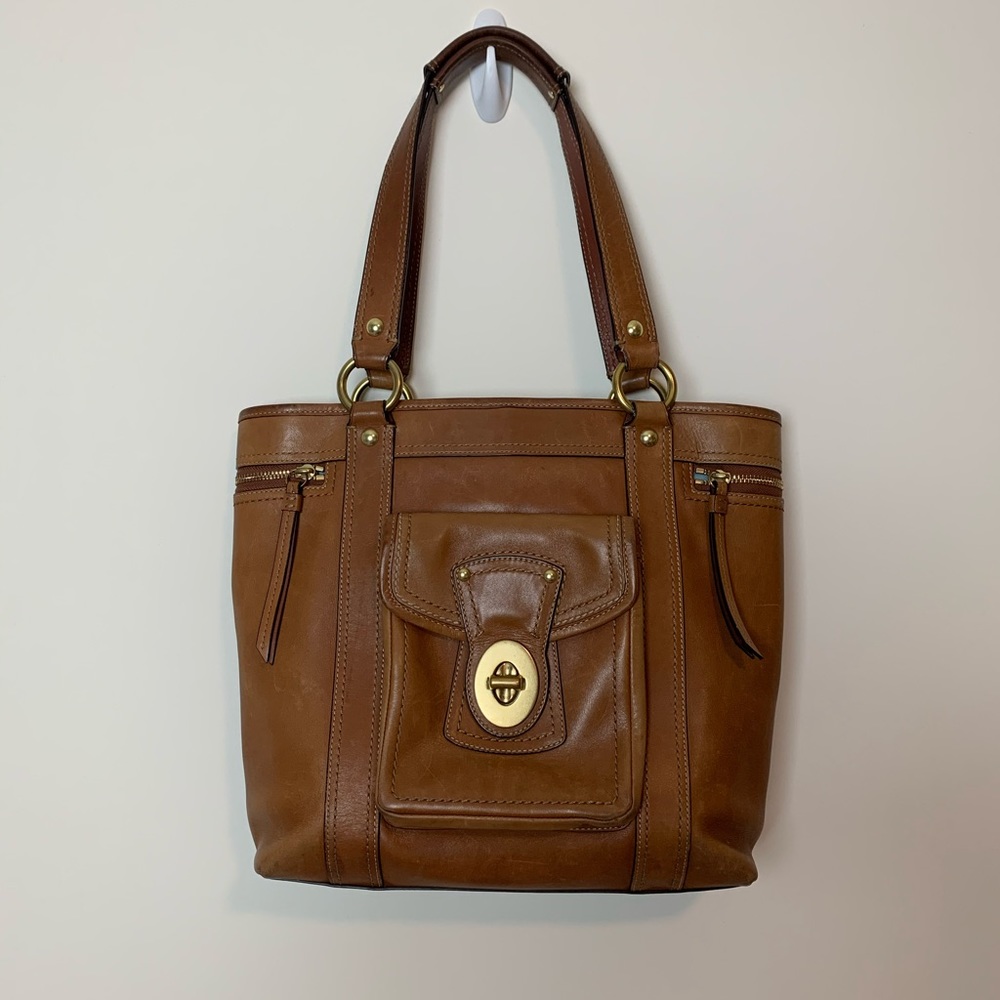 Coach Leather Shoulder Bag
